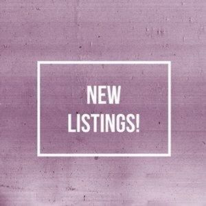 Check out my new listings!